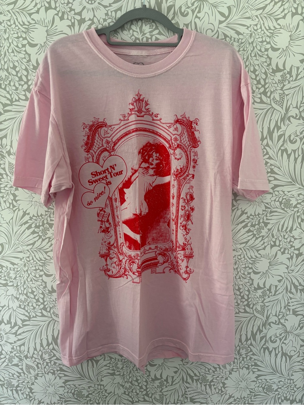 Sabrina Carpenter Short N’ Sweet Tour Shirt Large
